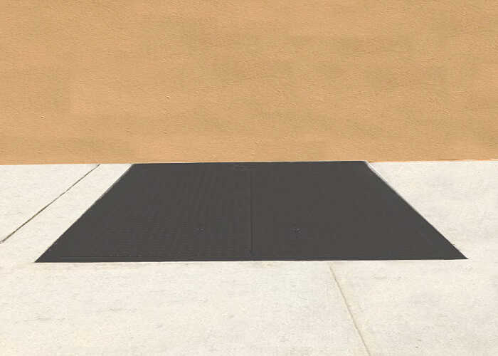 Sidewalk cellar door NYC